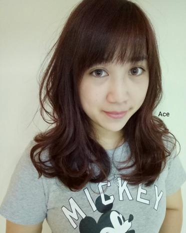 日式威廉_女_髮型設計_中長捲髮_日韓流行髮型_2017流行髮型