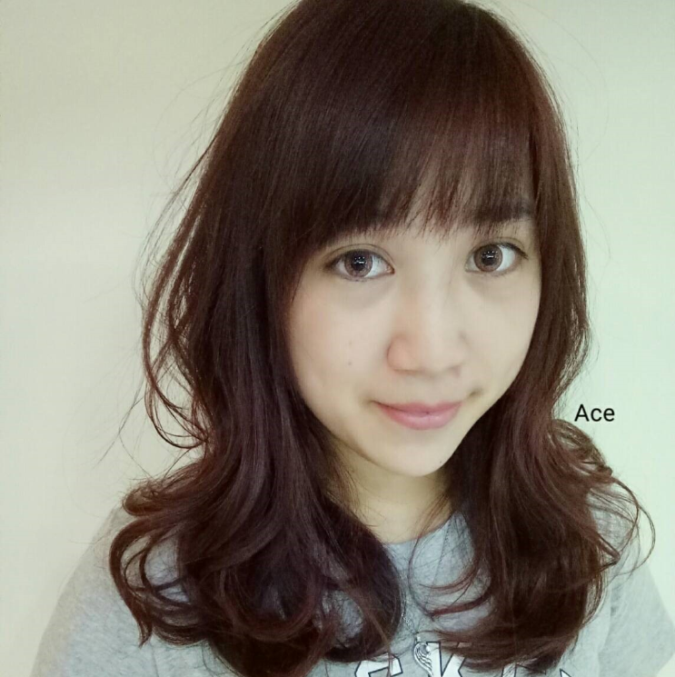 日式威廉_女_髮型設計_中長捲髮_日韓流行髮型_2017流行髮型