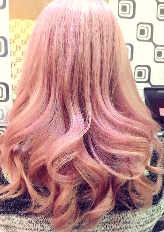 日式威廉_女_髮型設計_粉色夢幻_日韓流行髮型_2017流行髮型