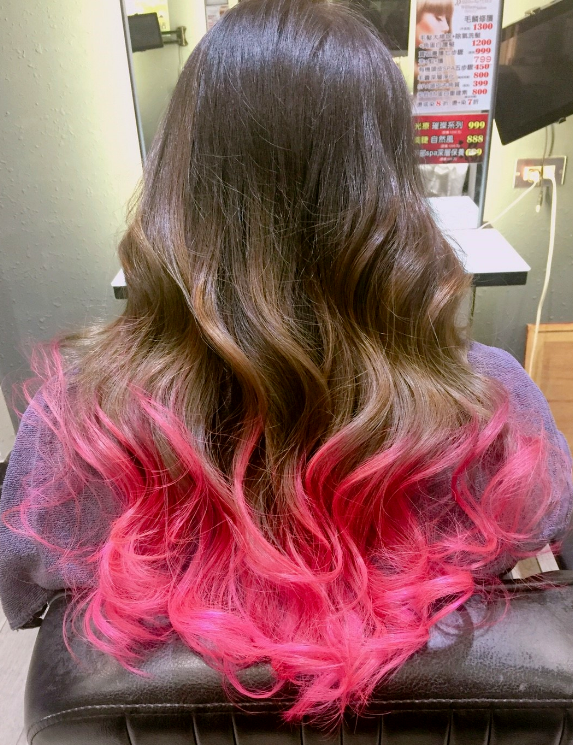 日式威廉_女_髮型設計_中長染髮_日韓流行髮型_2017流行髮型