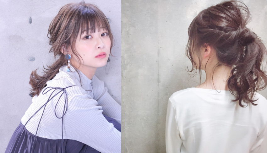 [約會就露出性感的後頸吧♡男友最愛「女神系馬尾」15選，側邊馬尾慵懶不做作直接女人味UP！]內文圖片alt